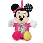 Jucarie de plus cu sunete si lumini Clementoni Baby Minnie Mouse, Clementoni