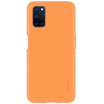Husa de protectie Silicone Cover pentru A72 / A52, Cream Orange