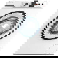 Masina de spalat rufe Heinner HWM-VT0610CHD++, 6 kg, 1000 rpm, Clasa D, Display digital, Blocare acces copii, Alb, HEINNER