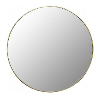 Oglinda rotunda Auriu 50cm Gold Chrome, Tutumi
