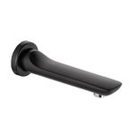 Pipă de umplere pentru cadă, Kludi, Balance, 17 cm, negru mat, Kludi