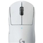 Gaming G Pro X Superlight Lightspeed Wireless White, ultra usor 63g, LOGITECH