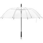 vidaXL Umbrelă, transparent, 107 cm, vidaXL