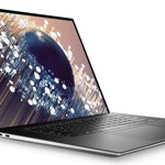 Notebook Dell XPS 9700 17 Ultra HD+ Touch Intel Core i7-10750H GTX 1650 Ti-4GB RAM 32GB SSD 2TB Windows 10 Pro Argintiu