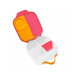 Caserola compartimentata Roz Mini Lunchbox 1L, 1 bucata, Bbox, Bbox