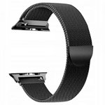 Curea Tech-Protect Milaneseband pentru Apple Watch 4/5/6/7/8/9/Se/Ultra 1/2 (42/44/45/49 mm) Negru, Tech-Protect