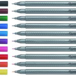 Pix Liner Albastru Faber-Castell Grip, 0.4 mm