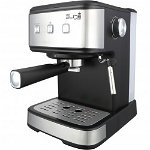 Espressor pentru cafea macinata si capsule 3 in 1 Elite CMA 1223, 850W, 15 bar, 1.5l, Inox, Elite