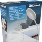Lampa de birou pliabila, Grundig, LED, 15cm, Portocaliu