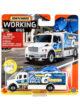 Matchbox Real Working Rigs Freightliner M2 106 Satelite (hfh29) 