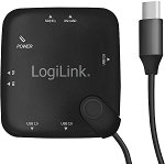 LOGILINK UA0344 LOGILINK - USB Typ-C™ OTG (On-The-Go) Multifunction hub and card reader