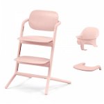 Set 3in1 scaun de masa bebe Cybex Lemo 2, ergonomic, reglabil, roz