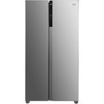 Beko Side by side Beko GNO5322XPN, 532 l, Clasa E, NeoFrost Dual Cooling,Compresor ProSmart Inverter, Display with touch control, H 177 cm, Inox Look, Beko