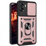 Husa Antisoc Honor 90 Lite  cu Protectie Camera Roz TCSS