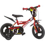 Bicicleta copii 12` Pro-cross rosu Dino Bikes, Dino Bykes