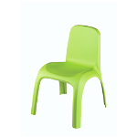 Scaun monobloc pentru copii, Keter Kids Chair, plastic, 43 x 39 x 53 cm, verde deschis , Keter