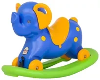 Balansoar Copii Elefant Albastru