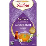 Ceai cu ulei esential, noapte buna, for the senses, eco-bio, 17pl - Yogi Tea, Yogi Tea