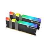 Memorie DDR4 Thermaltake ToughRAM RGB 64GB (2x 32GB) 3600MHz iluminare RGB cu radiator
