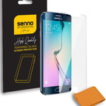 Folie Protectie Sticla Senno Def SE SNNM-SP-SE-SAS6E-CL pentru Samsung S6 Edge (Transparent)