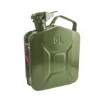 Canistra metalica Mercaton® pentru combustibil, Grosime 0.7 mm, 5L, Verde