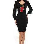 Rochie Ella Collection Vicious Elegance Black, Ella Collection