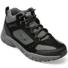 Ghete SKECHERS negre, OAK CANYON, din material textil, Skechers