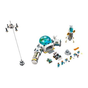 LEGO City - Baza de cercetare selenara 60350, 786 de piese, Lego