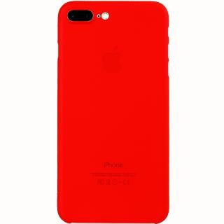Husa Capac Spate Slim Rosu Apple iPhone 7 Plus, iPhone 8 Plus