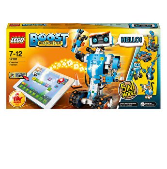 LEGO Boost: Cutie creativa de unelte 17101, 7 ani+, 847 piese