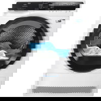 Electrolux Uscator de rufe Electrolux Ecoline EW8D595MCE, Pompa de caldura, 9 kg, 18 programe, Clasa C, Wi-Fi, Motor Inverter, Display LED, SteamCare, Sensicare, 3DSense, Usa reversibila, Iluminare interioara tambur, Alb, Electrolux