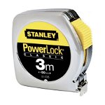 Ruleta PowerLock Classic Stanley, 3 m x 12.7 mm, carcasa metalica