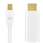 LOGILINK - Mini DisplayPort to HDMI, 4K, white, 3m, Logilink