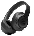 Casti audio wireless over-ear JBL Tune 710BT, Bluetooth, Baterie 50H, Pure Bass Sound, Microfon, Negru