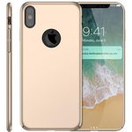 Husa ultra-subtire din fibra de carbon pentru iPhone XR, Gold auriu - Ultra-thin carbon fiber case for iPhone XR, Gold, HNN