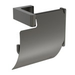 Suport hartie igienica Ideal Standard Atelier Conca cu protectie gri Magnetic Grey, Ideal Standard