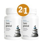 Tonic general (Pachet 1+1 gratis) Alevia - 2 x 30 comprimate, Alevia