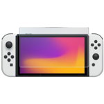Folie de protectie sticla DELTACO GAMING pentru Nintendo Switch OLED 7", clear