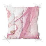 Pernă pentru scaun cu amestec de bumbac Minimalist Cushion Covers Pinky Abstract, 40 x 40 cm, Minimalist Cushion Covers