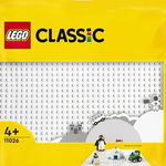 Lego Classic. Placa de baza alba, -