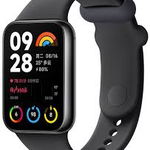 Smartband Xiaomi Mi Band 8 Pro Negru, AMOLED 1.74 , NFC, GPS, Ritm cardiac, Oxigen, Menstruatie, Asistent vocal Xiao AI, Multi-sport, 289mAh, Xiaomi