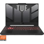 Laptop Gaming ASUS TUF A15 FA507UI-HQ029, AMD Ryzen 9 8945H pana la 5.2GHz, 15.6" FHD, 32GB, SSD 1TB, NVIDIA GeForce RTX 4070 8GB, Free DOS, Mecha Gray