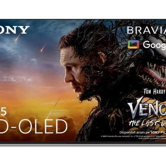 Televizor Sony BRAVIA 8M2 OLED K65XR8M25BP.CEI | 164cm, 4K Ultra HD, Smart Google TV, 100Hz, Sony
