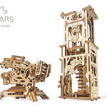 Turn Archballista Ugears Puzzle 3D