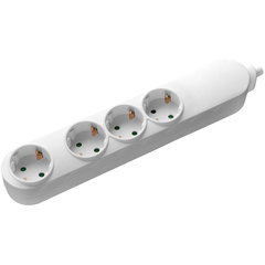 Prelungitor Samus 4 prize Schuko, 5m, 3680w, 3x 1,5mmp, 4PS5-3680, alb