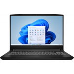 Laptop WF66 11UI 15.6 inch FHD 144Hz Intel Core i7-11800H 16GB DDR4 512GB SSD nVidia T1200 4GB Windows 11 Pro Black