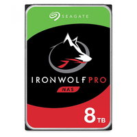 Hard Disk Desktop Seagate IronWolf Pro ST8000NE001  8TB  7200RPM  SATA III, Seagate