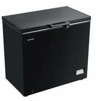 HEINNER Lada frigorifica Heinner HCF-205NHBKE++, 198 l, Clasa E, Compresor inverter, Control electronic, Display waterproof, Negru, HEINNER