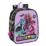 Ghiozdan Monster High Creep Negru 22 x 27 x 10 cm cod XCV12, Monster High