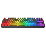 Tastatura gaming mecanica SPC GK630K Kailh Brown RGB Pudding Edition, Full RGB, Switchuri Brown